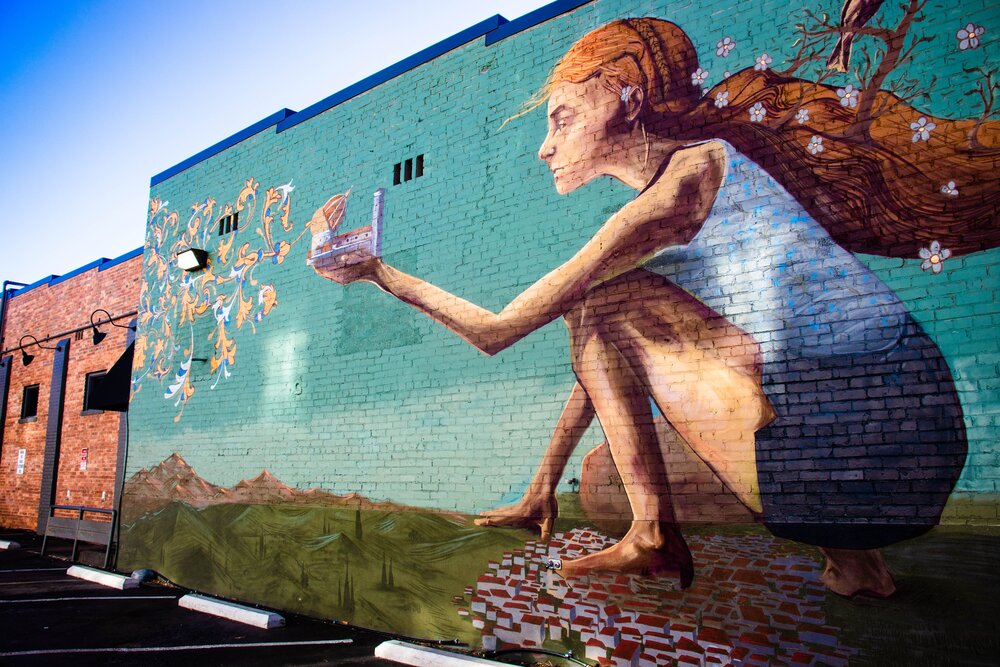 Trendy Tennyson Street in Berkeley, Denver