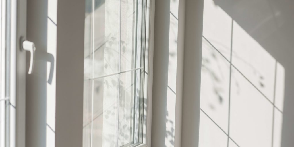Natural light through window