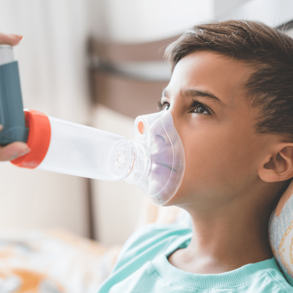 Childhood asthma from poor indoor air quality 